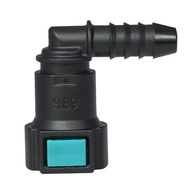 Conductive Quick Connector 9.89 (10) - ID8 - 90° SAE