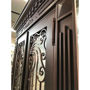 Wholesale Affordable Wrought Iron Front Door Top Quality