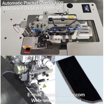 Automatic Placket Overlock Sewing Unit