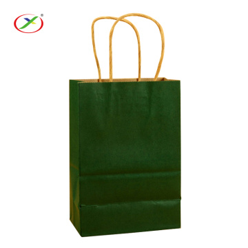 Accept custom logo paper bag with handle