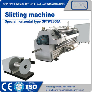 Roll to roll slitting rewinding machinery