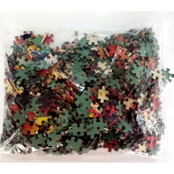 Customize 1500pcs high quality logo paper puzzle games