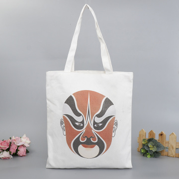 Beijing Opera Facial Masks Cotton Canvas Bag