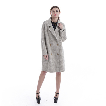 Winter fashionable cashmere overcoat
