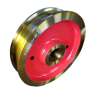 Best selling forged double flange crane wheel