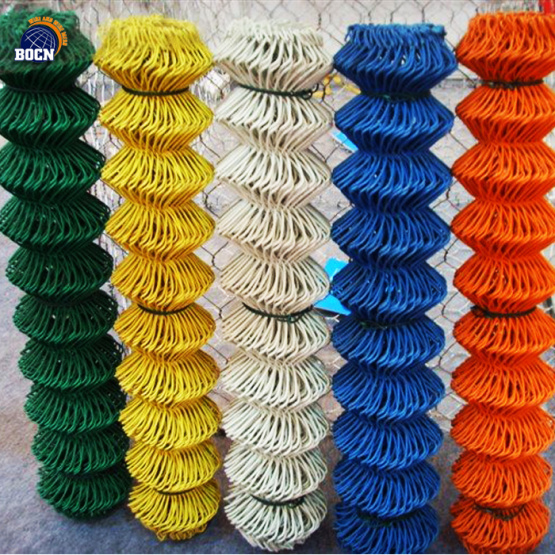 pvc coated chain link fence