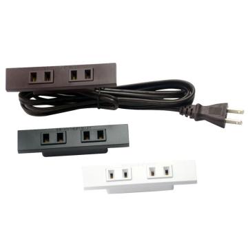 JP Dual Power Outlets Strip For Furniture