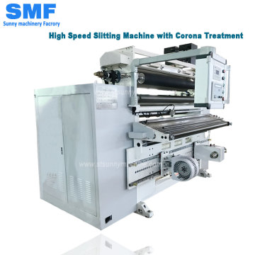 Film slitting machine with Corona Treatment GFTW-1500C