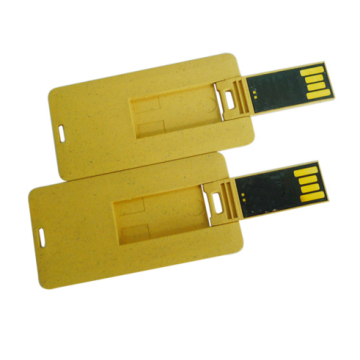 Custom Biodegradable mini credit card USB Flash drives