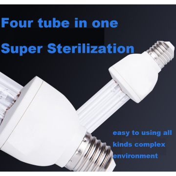 Air purifying and sterilization UV disinfecting light