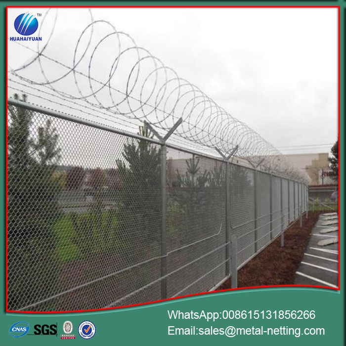 security wire fence military welded fence