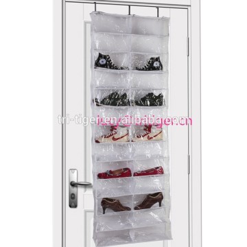 Shoes Away 26-Pocket Shoe Rack Over the Door interlocking shoe organizer