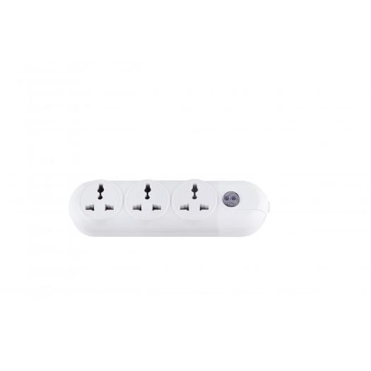 universal power strip with 3 outlet