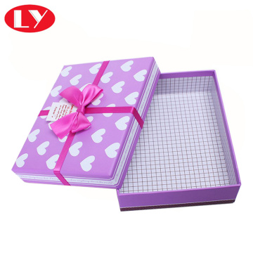 Large decorative christmas gift boxes with lids