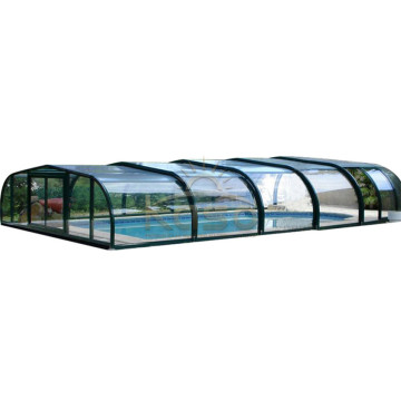 Retractable Swimming Pool Enclosure Cover And Roof