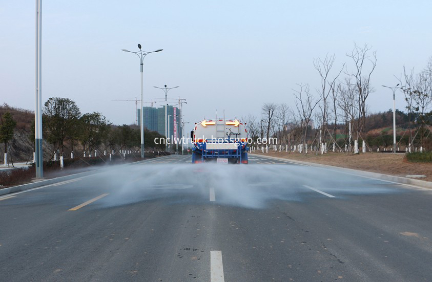 mining water truck in action 3