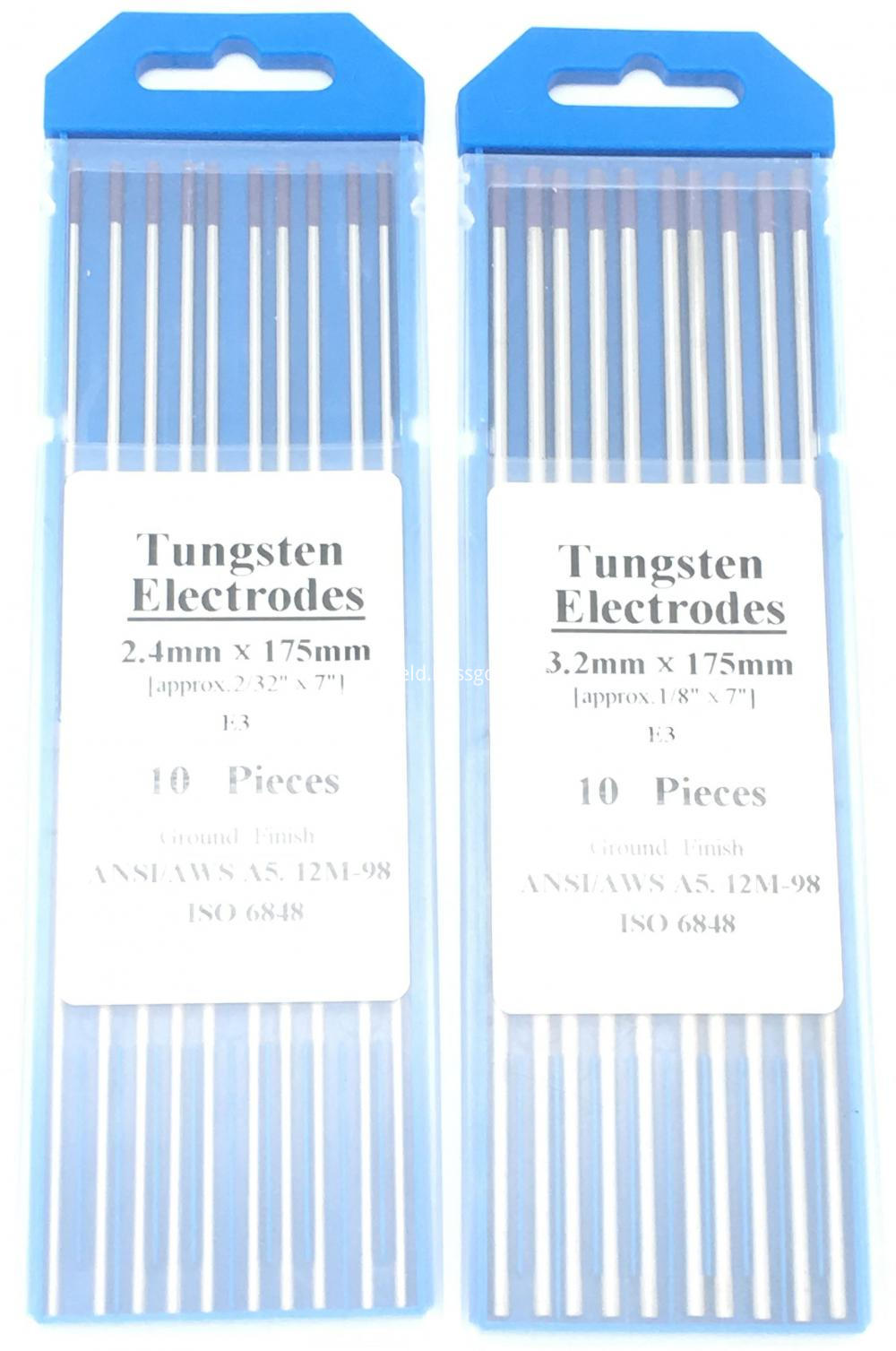 Argon Welding Tungsten Needle 2 4mm X 175mm Purple E3