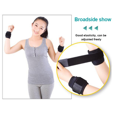 Tourmaline medical heated wrist wraps lifting support