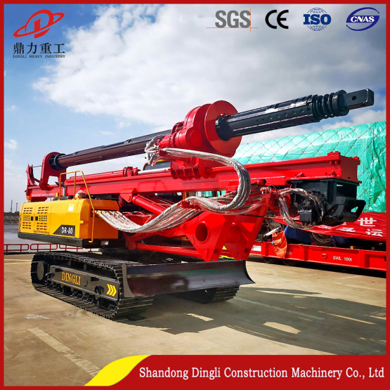 Drilling rig 20m concrete foundation exported to Vietnam