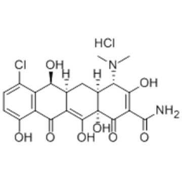 2-Naphthacenecarboxamide,7-chloro-4-(dimethylamino)-1,4,4a,5,5a,6,11,12a-octahydro-3,6,10,12,12a-pentahydroxy-1,11-dioxo-,hydrochloride (1:1),( 57187877,4S,4aS,5aS,6S,12aS)- CAS 64-73-3