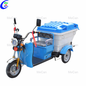 Garbage collection and transportation tricycle electric type