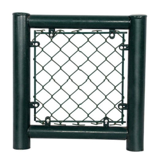 6ft coated chain link fence top rail stand