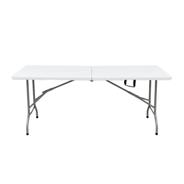 outdoor plastic fold in half 6ft table