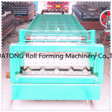 ht-1008 and 1000 hydraulic color steel double layer roll forming machine