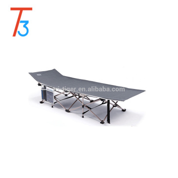 Yes Folded and Single Size steel Outdoor portable folding bed /folding camping bed