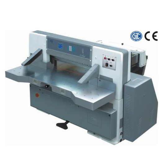 ZX 780DW Microcomputer single hydraulic double guide paper cutting machine
