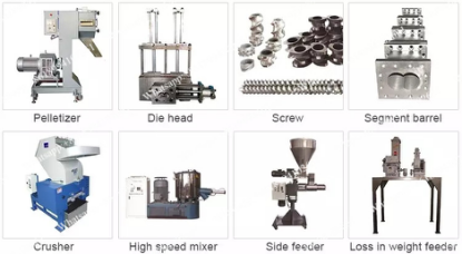 Plastic vertical powder mixer blender