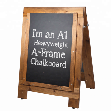 Heavyweight Reversible A-Frame Chalkboards
