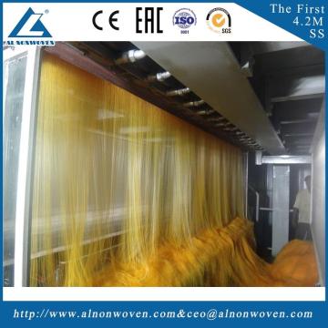 Full automatic AL-1600 S 1600mm non woven fabrics making machinery with ISO9001 certificate