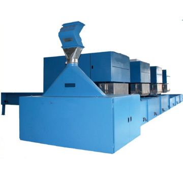 Spray-bonded/chemical bonded waddings oven production line