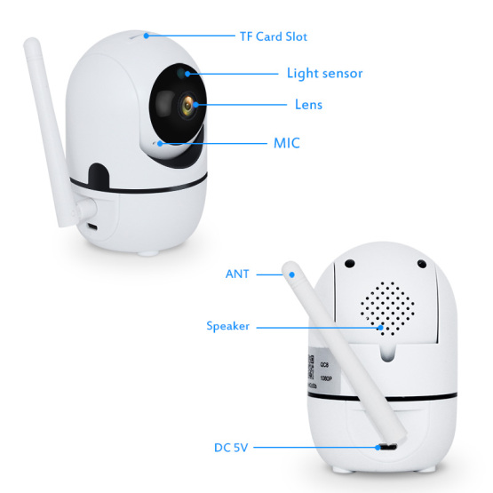 Auto Tracking 1080P CCTV WiFi Camera