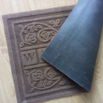 Wholesale cheap embossed non slip doormat rugs