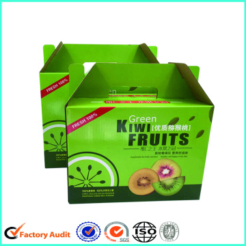 Corrugated Paper Kiwi Fruit Packaging Box