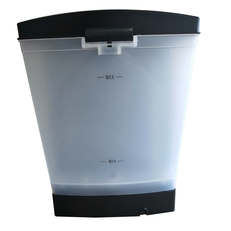 transparent water tank of coffee machine
