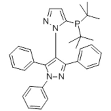1,4'-Bi-1H-pyrazole,5-[bis(1,1-dimethylethyl)phosphino]-1',3',5'-triphenyl CAS 894086-00-1