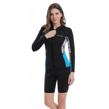 Seaskin Front Zip Womens Wetsuit Jacket