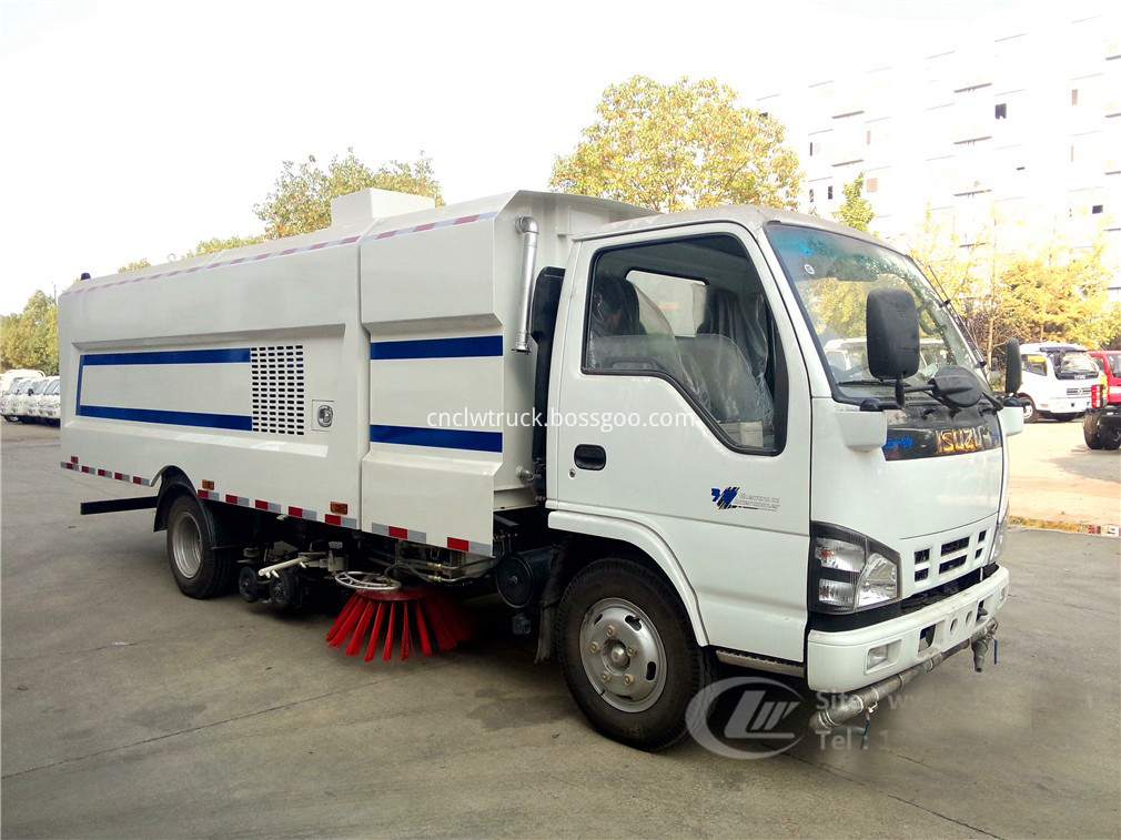 sweeper vacuum road truck 1