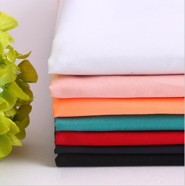 Plain Dyed Polyester Microfiber  Solid Color Fabric