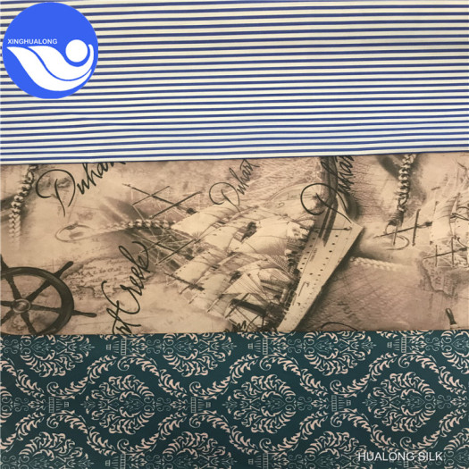taffeta print fabric used for bags lining