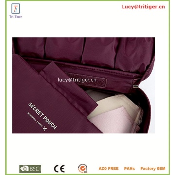 Multi-Functional Travel Organizer Cosmetic Make-up Bag Portable Luggage Storage Case Bra Underwear Pouch