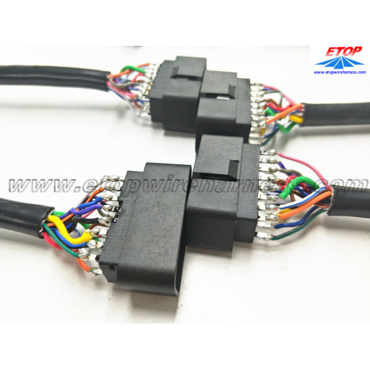 OBDII Male to D-SUB connector cable