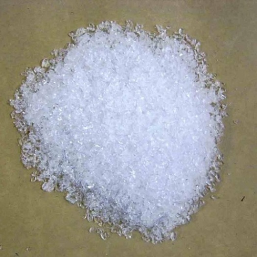 Colorless or white transparent crystalline sodium acetate
