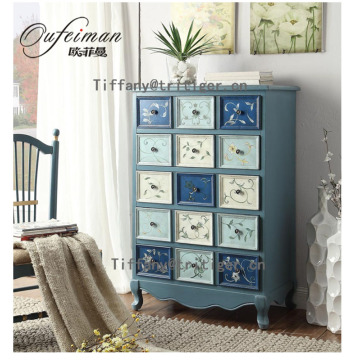 Living Room antique cabinet wooden furniture clothes cabinet