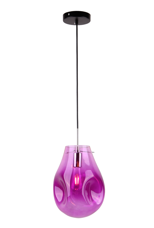 Glass Lamp Pink