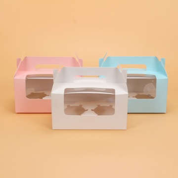2 pcs paper cupcake box wholesale