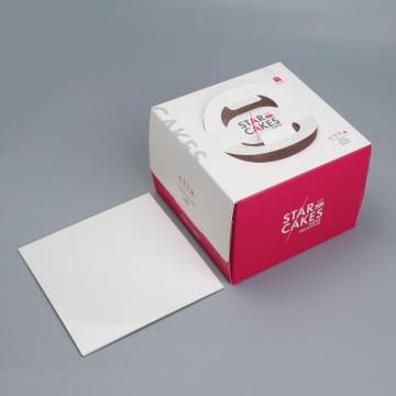 Paper box for cake